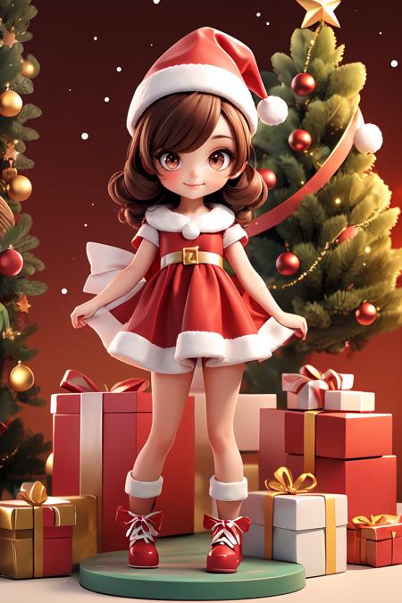 394978-1305513850-1girl, brown hair, jade eyes, _lora_Santa Dress_v1_1_ santa dress, christmas tree.png